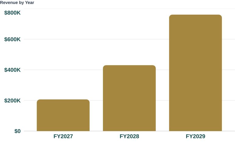 Revenue by Year