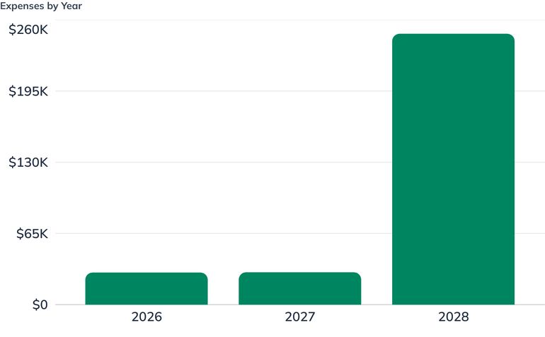 Expenses by Year