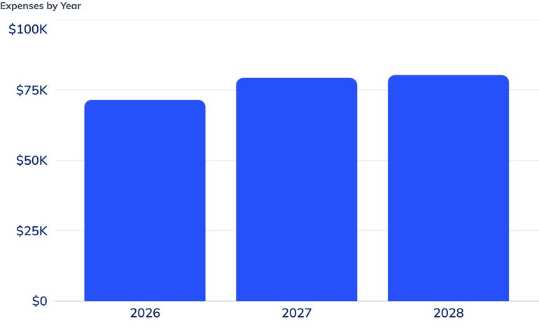 Expenses by Year