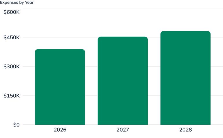 Expenses by Year