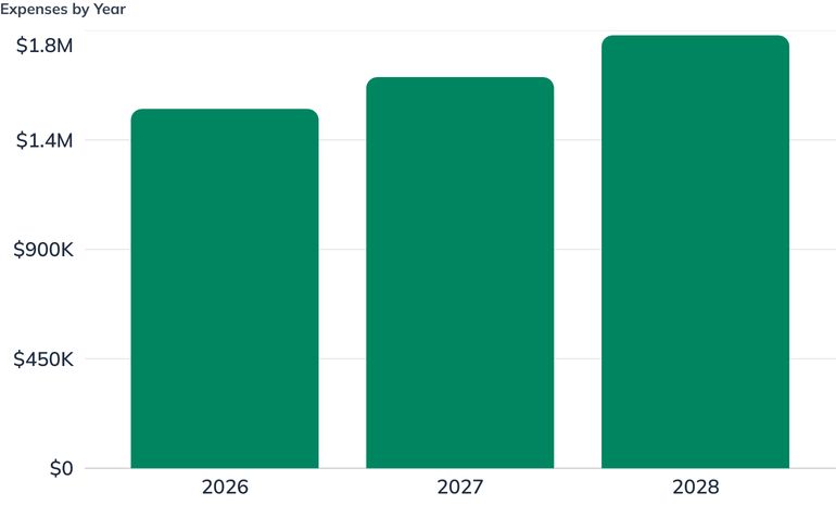 Expenses by Year