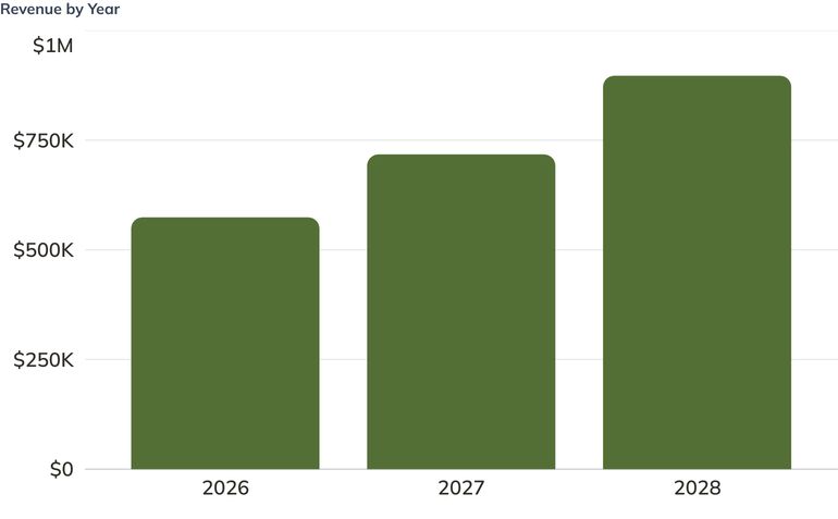 Revenue by Year