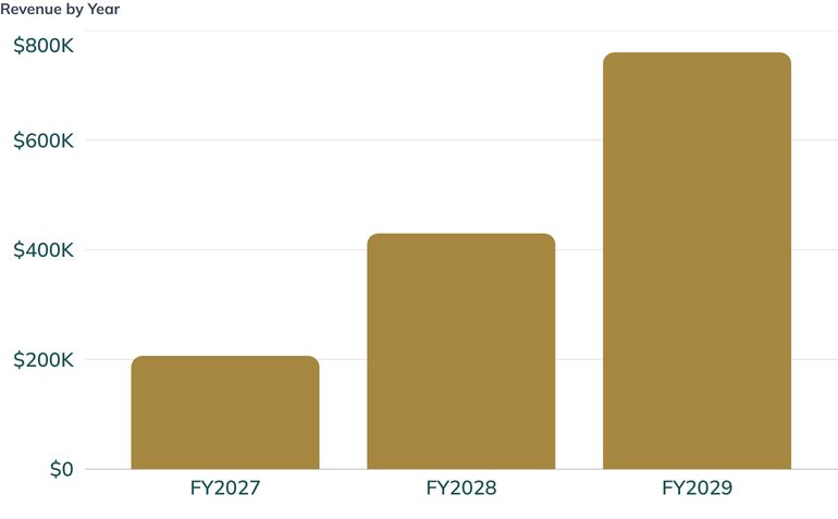Revenue by Year