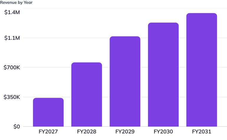 Revenue by Year