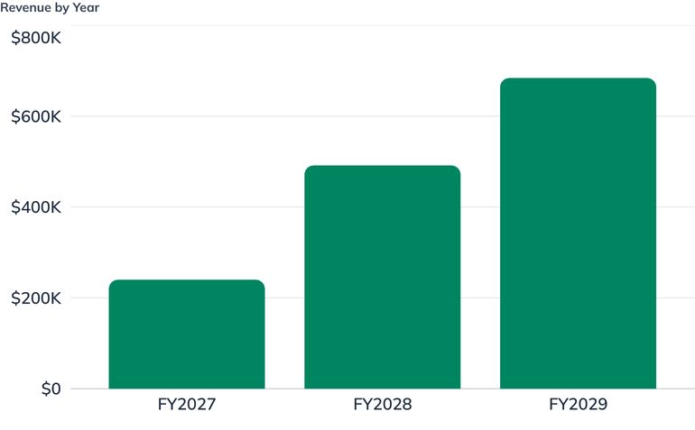 Revenue by Year