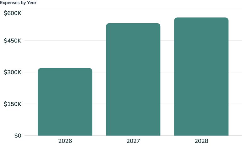 Expenses by Year