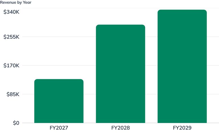 Revenue by Year