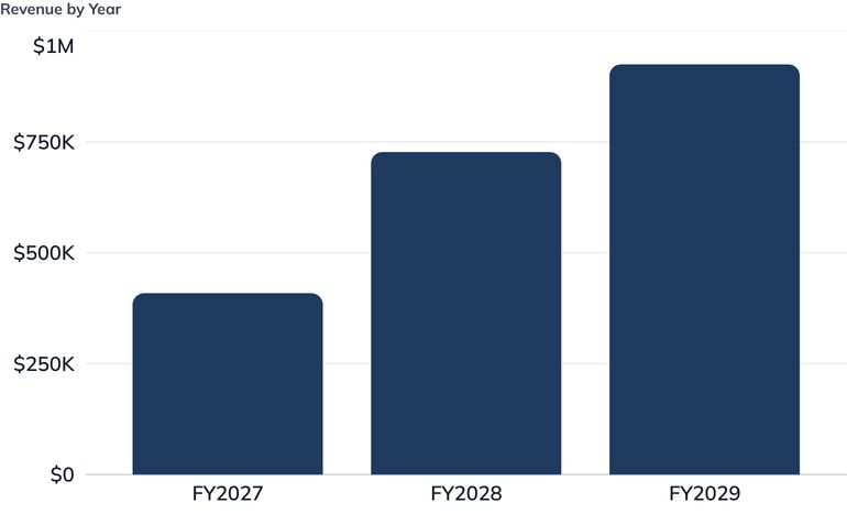 Revenue by Year
