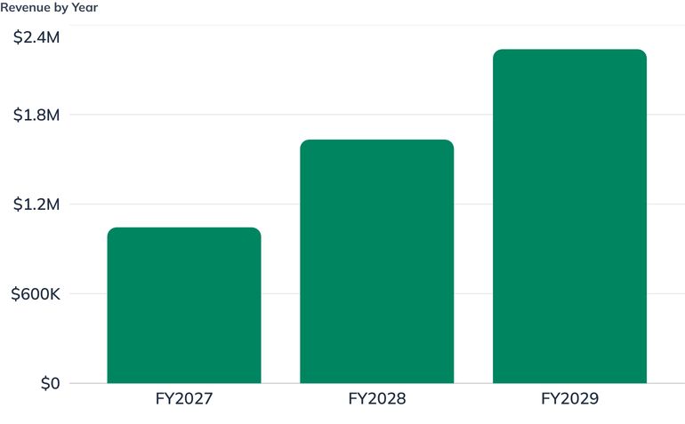 Revenue by Year