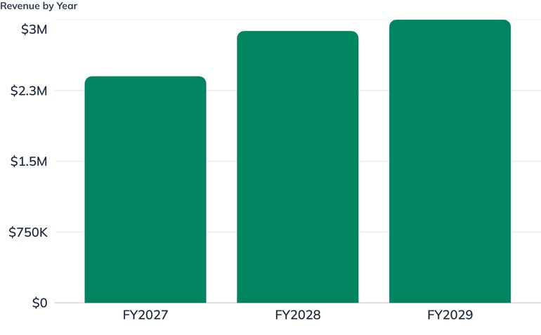 Revenue by Year