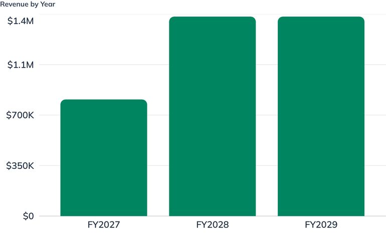 Revenue by Year