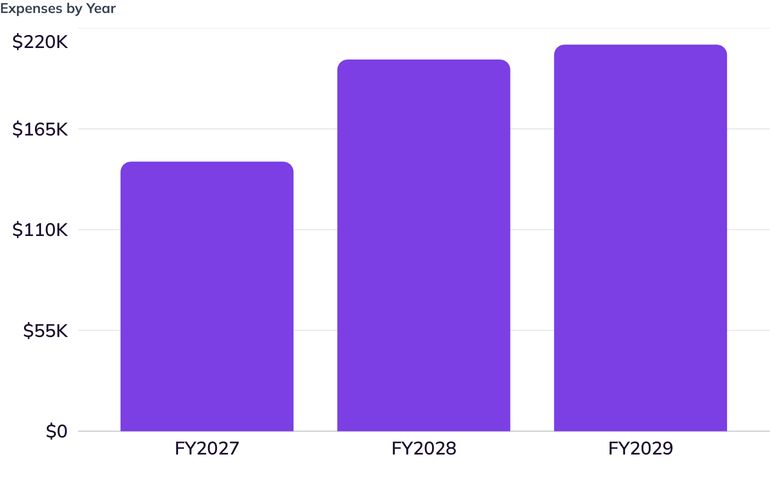 Expenses by Year