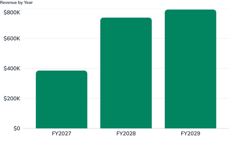 Revenue by Year