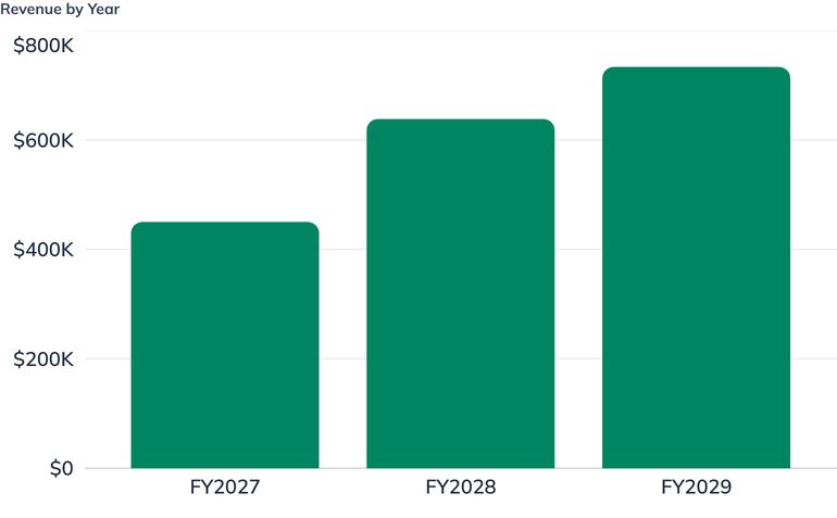 Revenue by Year