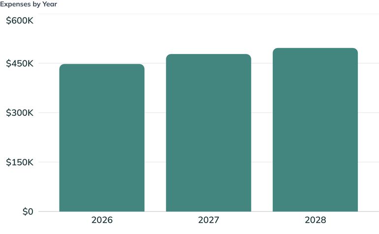 Expenses by Year