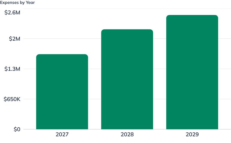 Expenses by Year