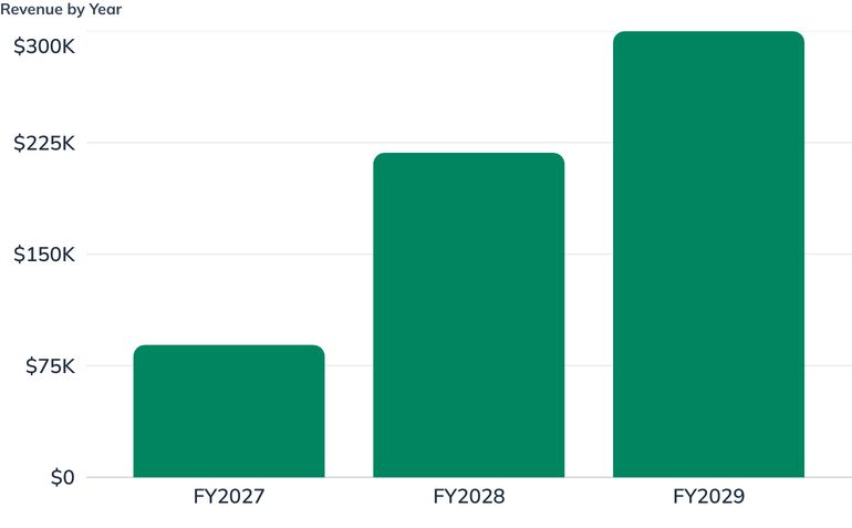 Revenue by Year