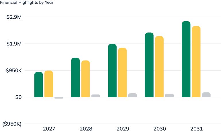 Financial Highlights by Year