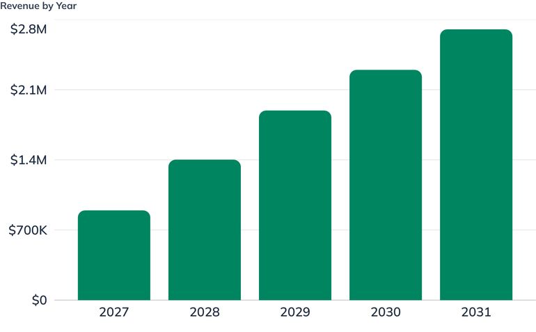 Revenue by Year