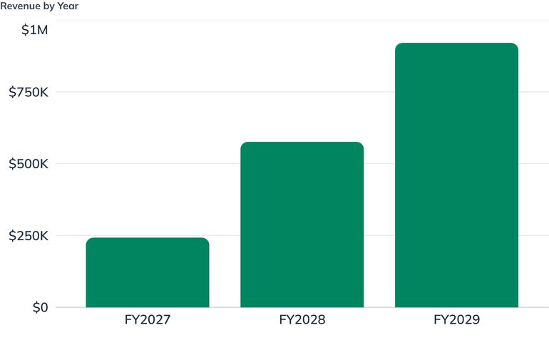 Revenue by Year