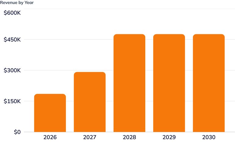 Revenue by Year