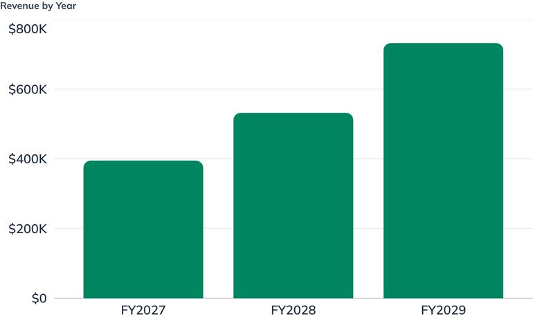 Revenue by Year