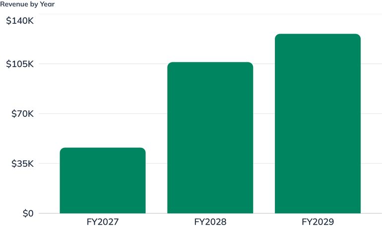Revenue by Year