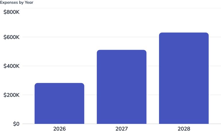 Expenses by Year