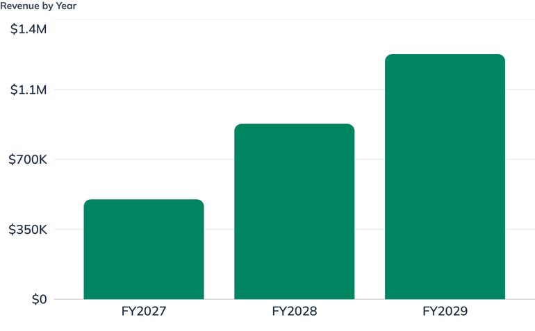 Revenue by Year