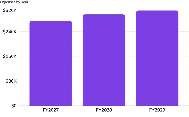 Expenses by Year