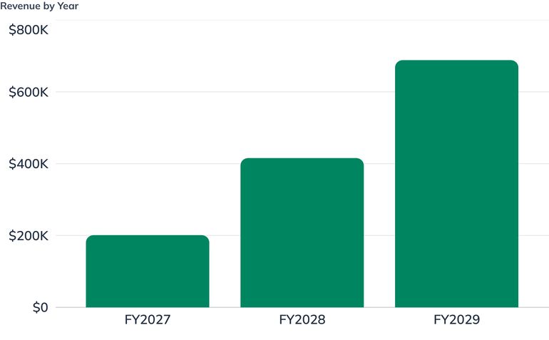 Revenue by Year