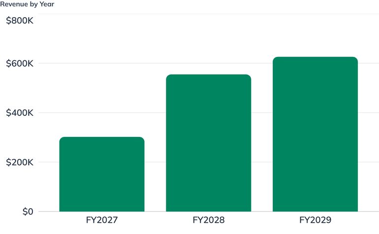 Revenue by Year