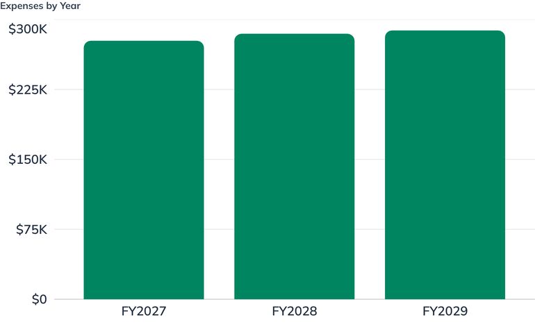 Expenses by Year