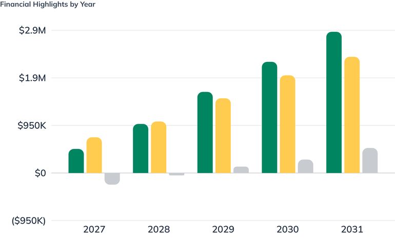 Financial Highlights by Year