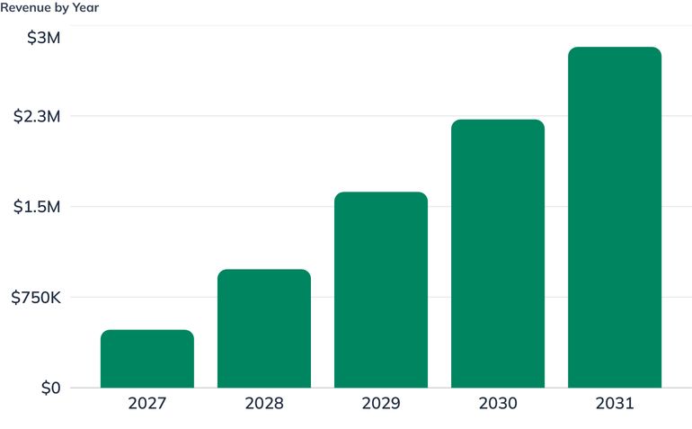 Revenue by Year