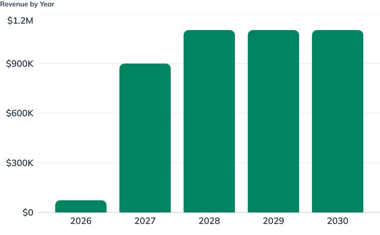 Revenue by Year