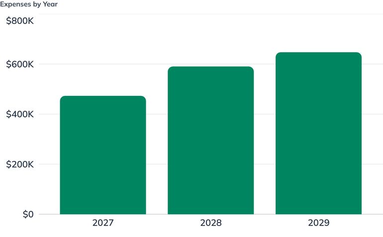 Expenses by Year