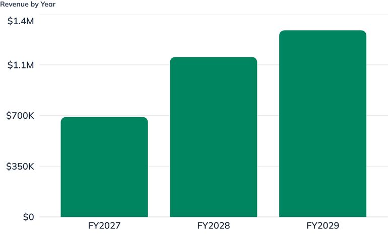Revenue by Year