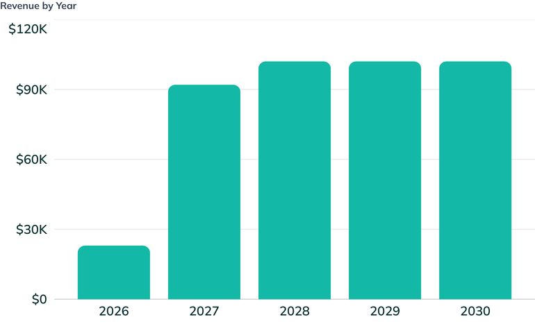 Revenue by Year