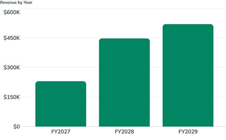 Revenue by Year
